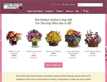 Tablet Screenshot of encinitasflowershop.com